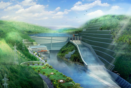 淮南老挝南塔河1号水电站项目